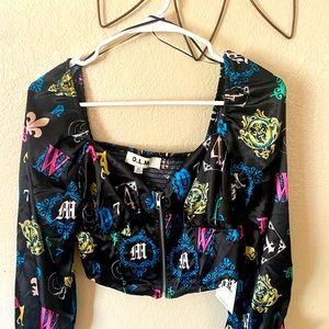 Cute design cropped top